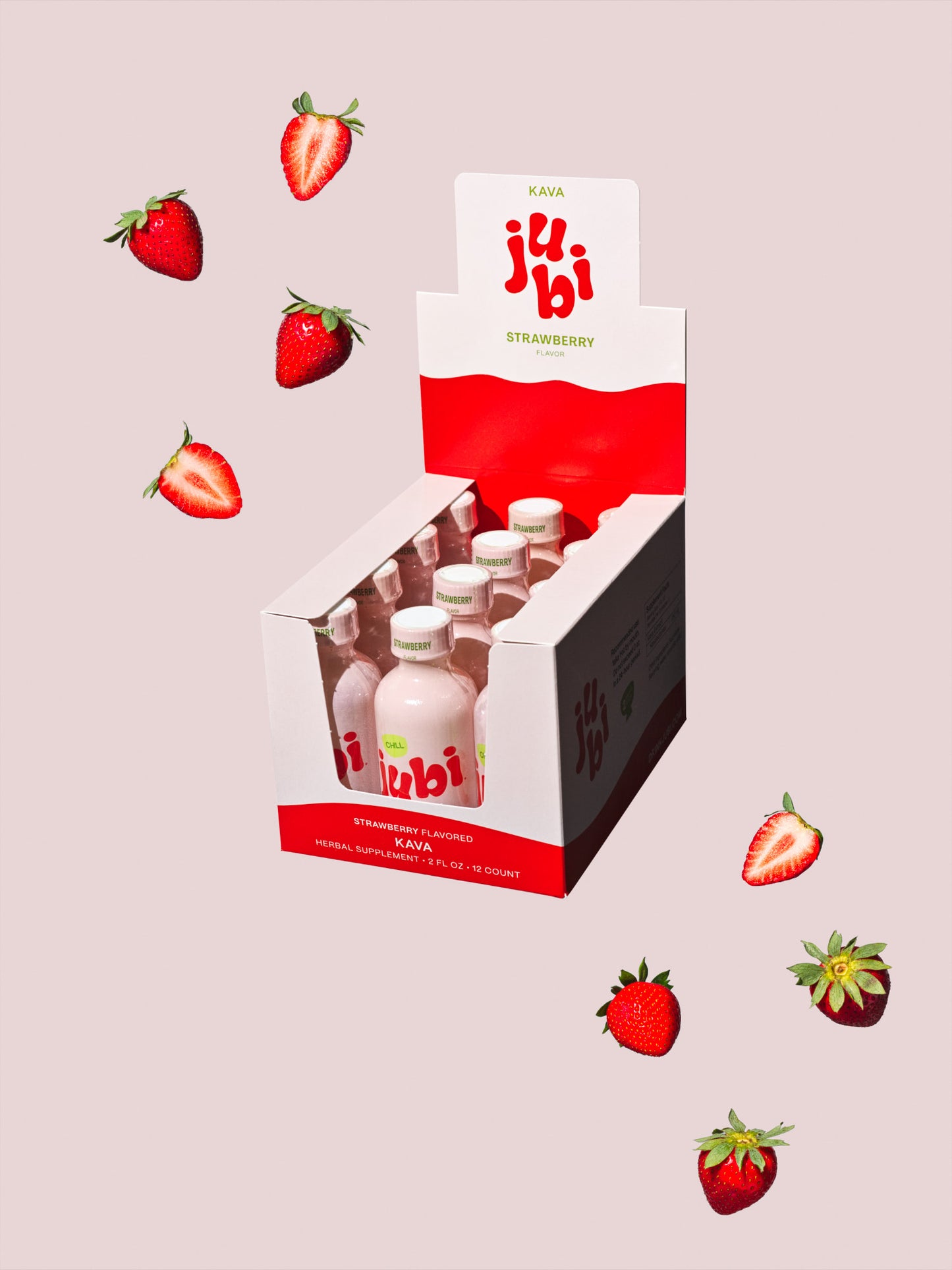 Jubi Kava Strawberry Chill - The Best Tasting Kava Shot!